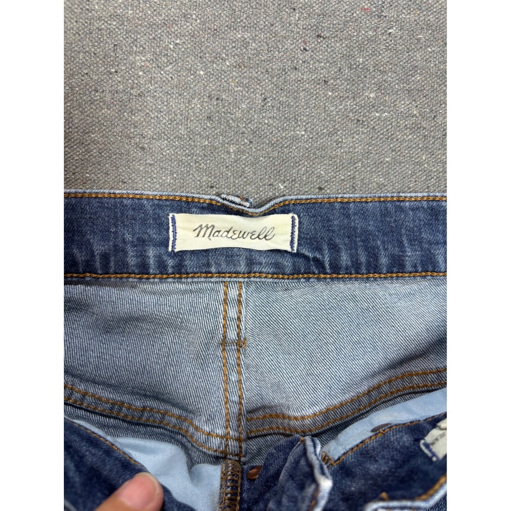 Madewell The Perfect Vintage Crop Jean Womens 28 Excellent Button Fly High Rise - Picture 3 of 9